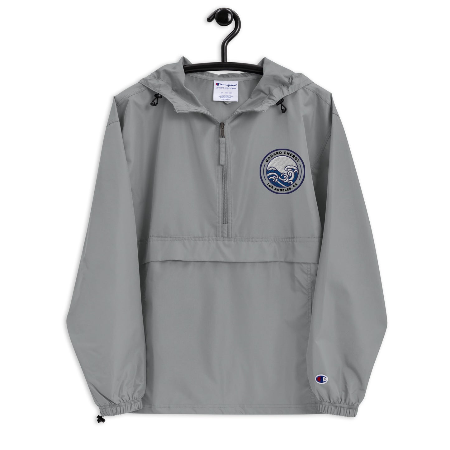 GoHard LA - Embroidered Champion Packable Jacket