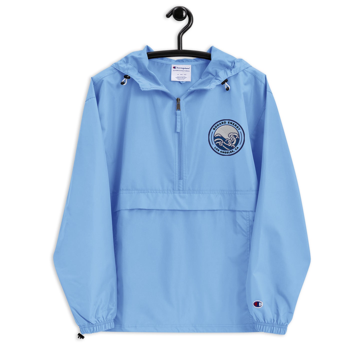 GoHard LA - Embroidered Champion Packable Jacket